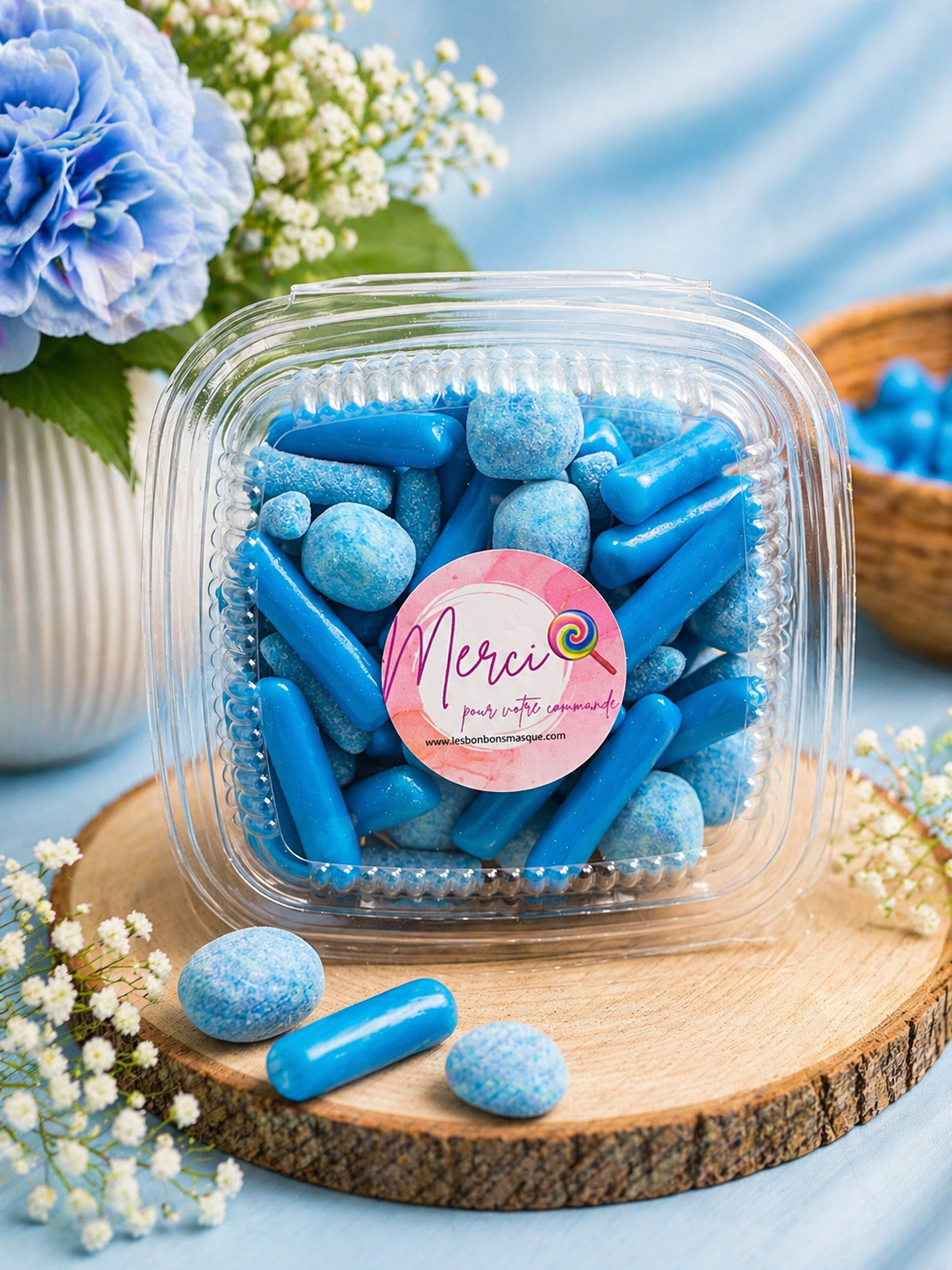 Box Framboise Delight – Hitschies  & Caraneige (300g)