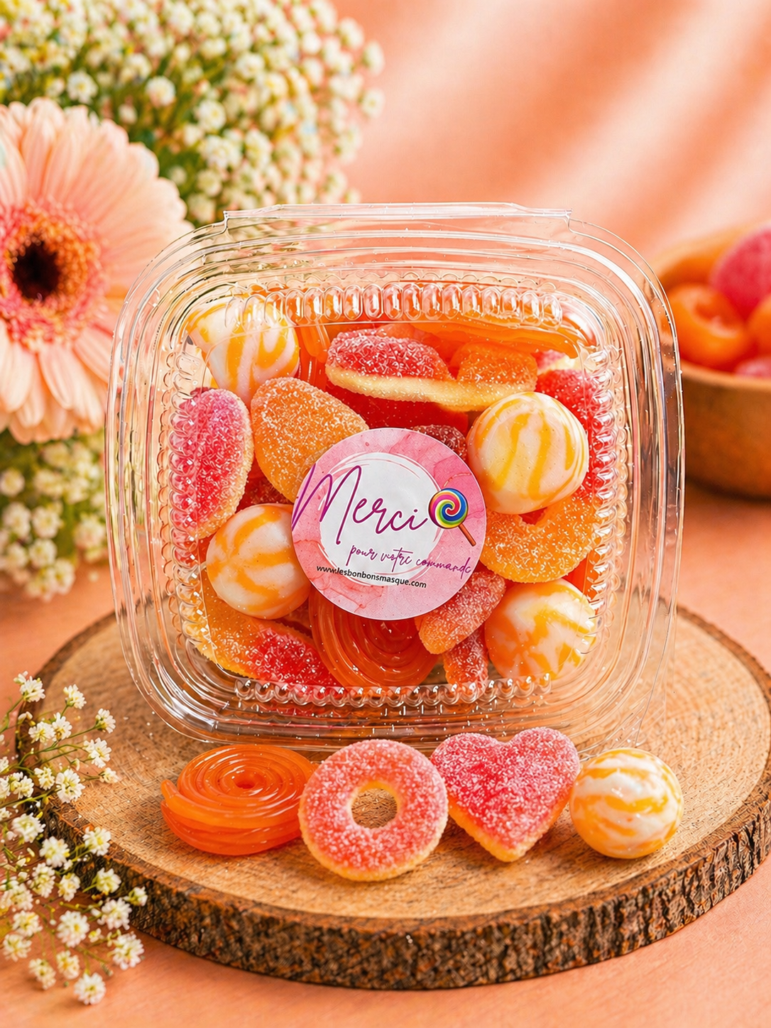 Pêche Bonbons  (300g)