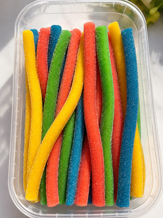 🌈 Câbles Acidulés Vegan fruités (x6)