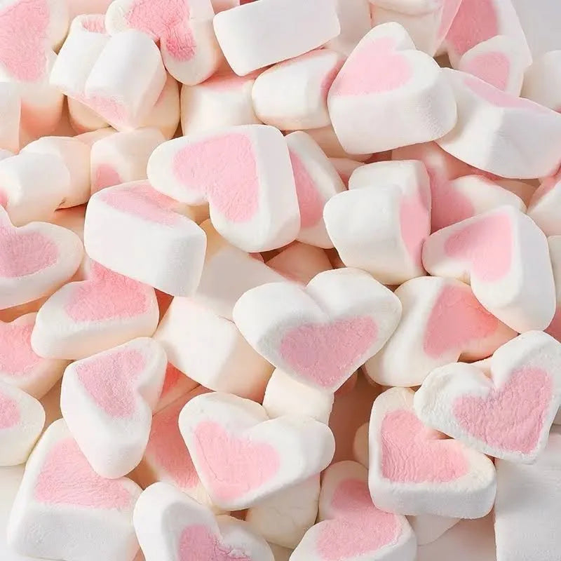 Marshmallow  lisse cœur(100g)